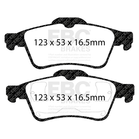EBC Brakes Pad and Disc Kit (PD08KR297)