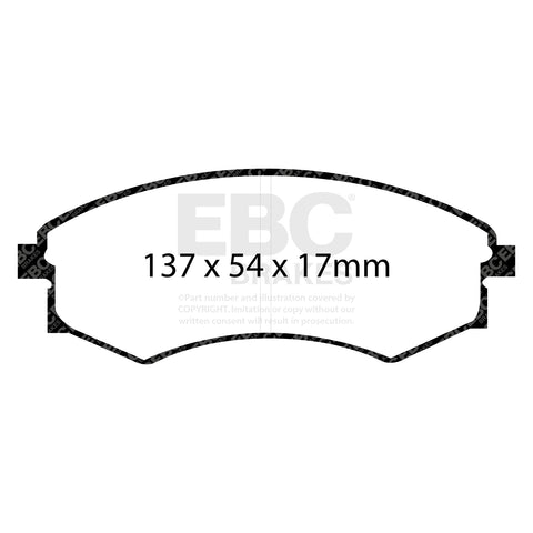 EBC Brakes Pad and Disc Full vehicle Kit (PD40K893)
