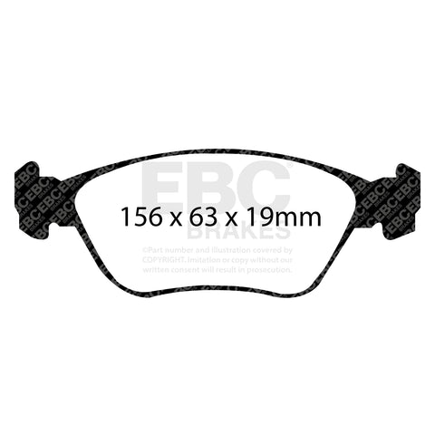 EBC Brakes Pad and Disc Full vehicle Kit (PD40K2064)
