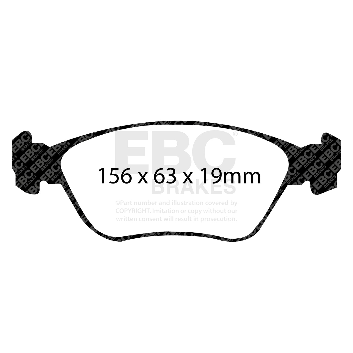 EBC Brakes Pad and Disc Kit (PD13KF698)