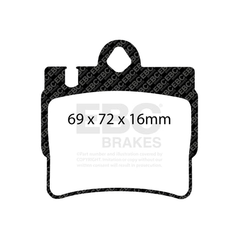 EBC Brakes Pad  and  Disc Kit (PD01KR496)