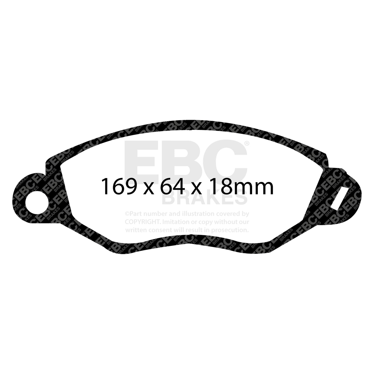 EBC Brakes Pad and Disc Kit (PDKF797)