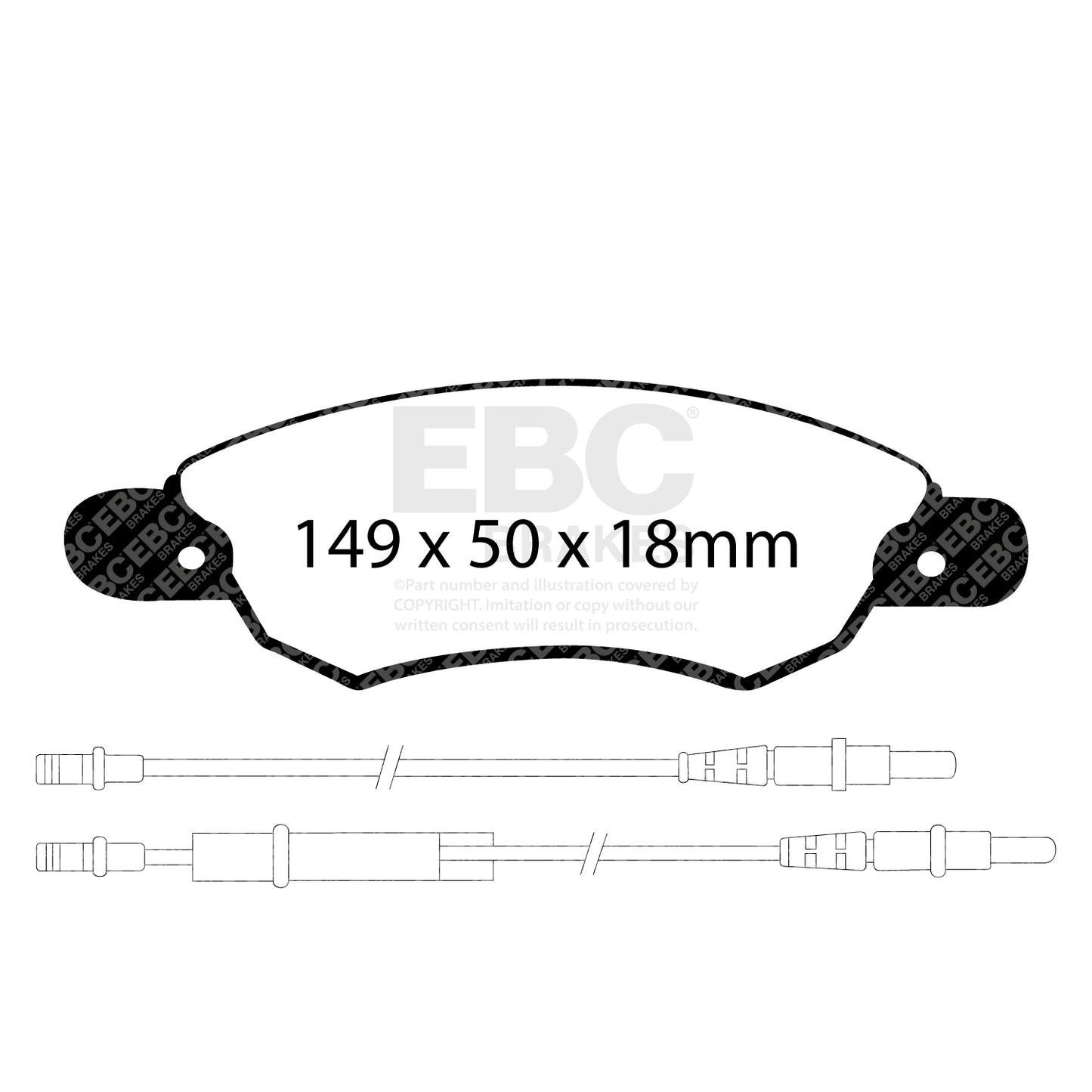 EBC Brakes Pad and Disc Kit (PDKF486)