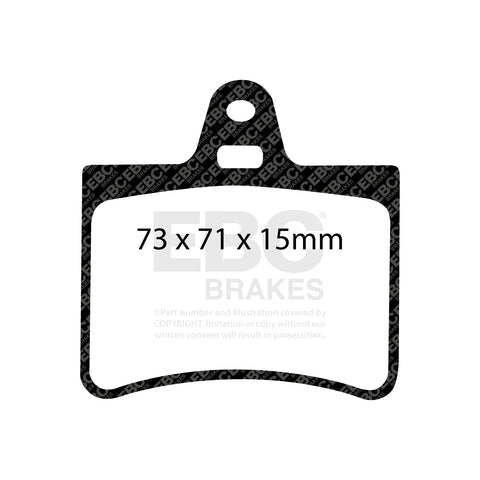 EBC Brakes Pad and Disc Full vehicle Kit (PD40K581)