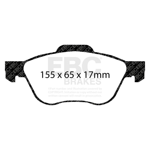 EBC Brakes Pad and Disc Kit (PDKF1416)