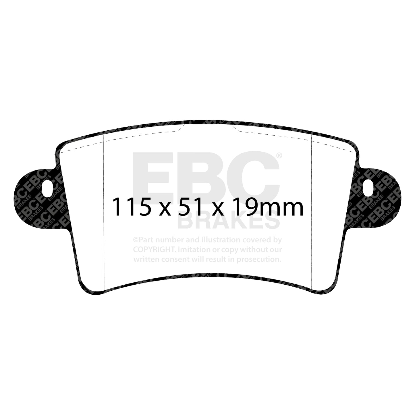 EBC Brakes Pad and Disc Kit (PDKR683)