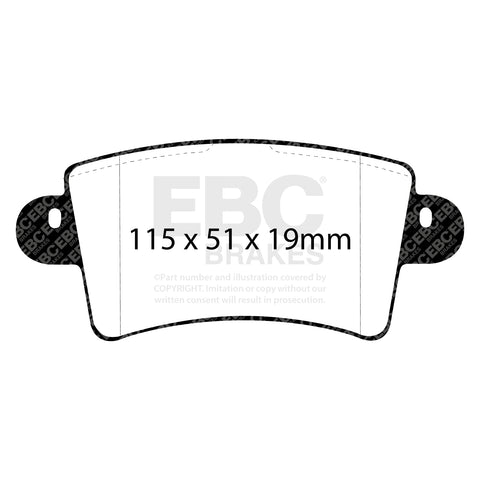 EBC Brakes Pad and Disc Kit (PDKR683)