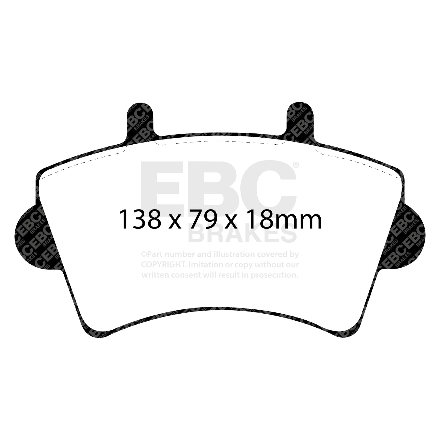 EBC Brakes Pad and Disc Kit (PDKF1454)