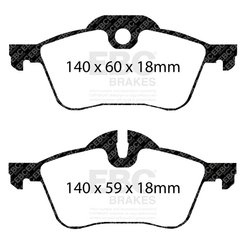 EBC Brakes Pad and Disc Kit (PD15KF407)
