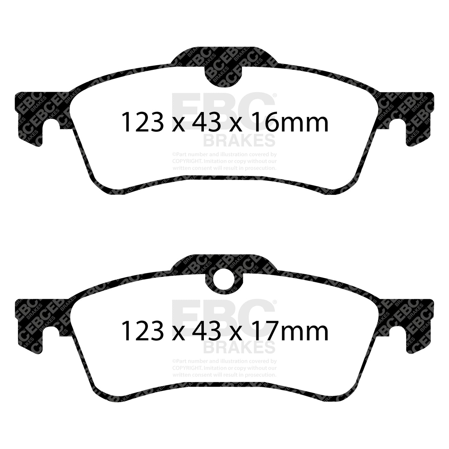 EBC Brakes Pad and Disc Kit (PDKR616)