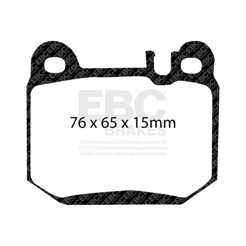 EBC Brakes Pad and Disc Kit (PD08KR258)