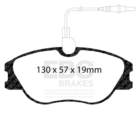 EBC Brakes Pad and Disc Full vehicle Kit (PD40K1532)