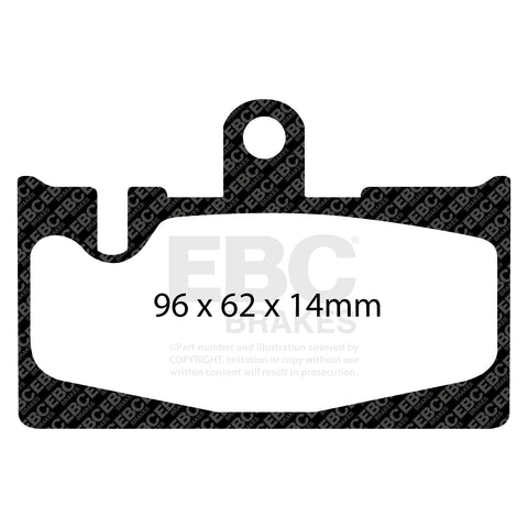 EBC Brakes Pad and Disc Kit (PDKR522)