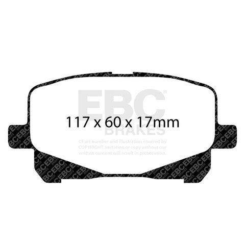 EBC Brakes Pad and Disc Kit (PDKF1969)