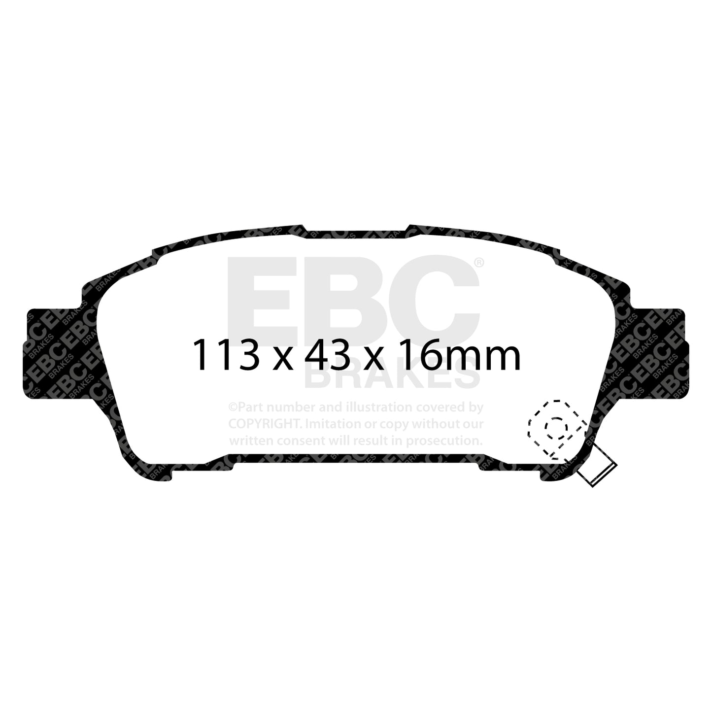 EBC Brakes Pad and Disc Full vehicle Kit (PD40K1871)