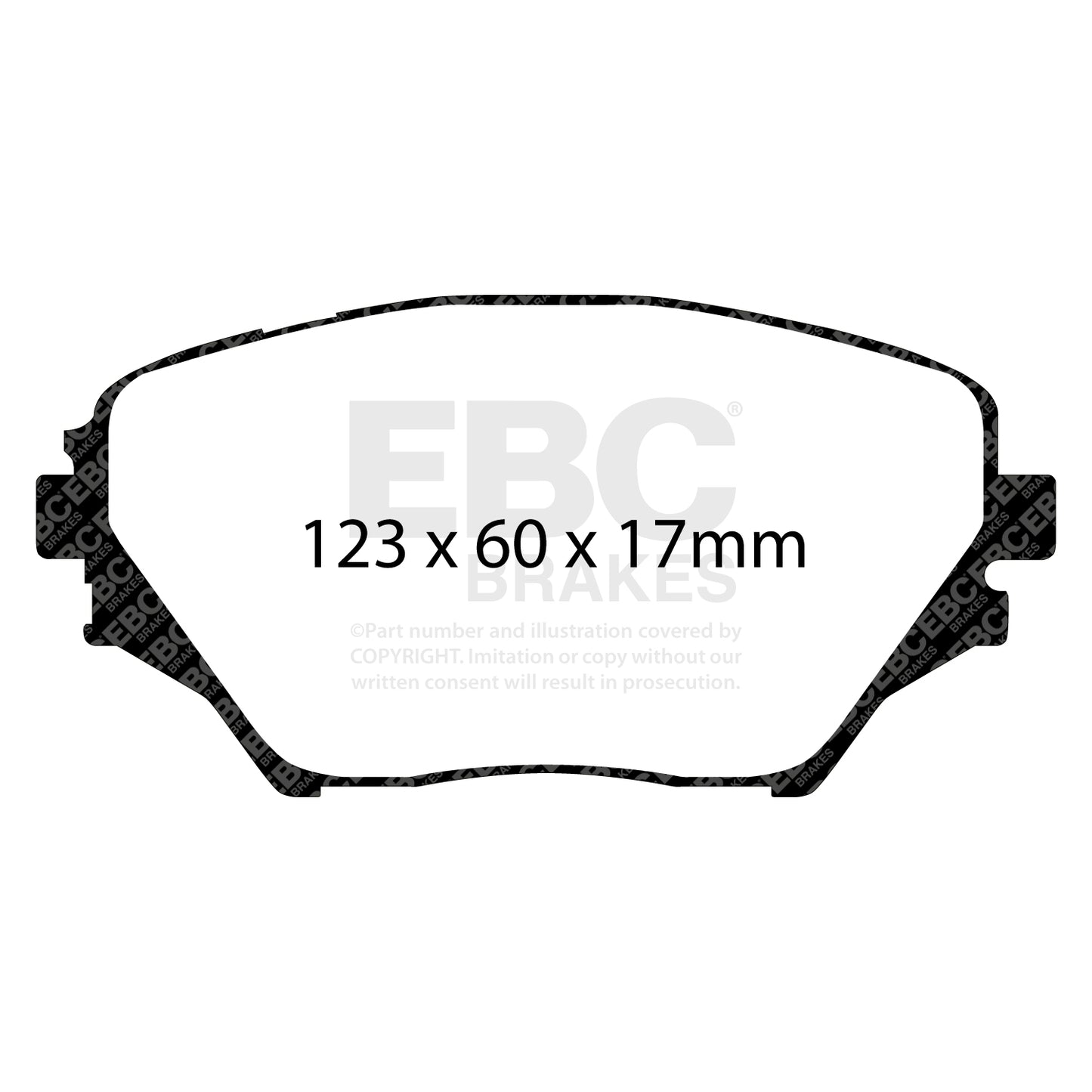 EBC Brakes Pad and Disc Full vehicle Kit (PD40K2123)