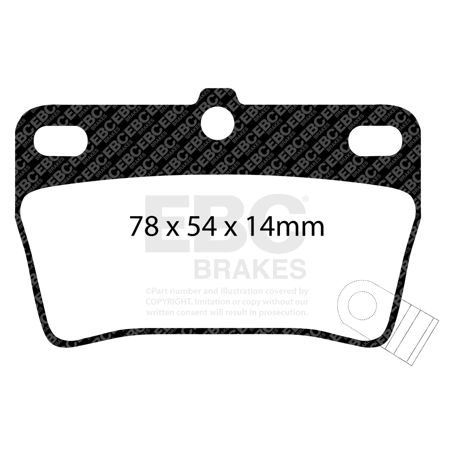 EBC Brakes Pad  and  Disc Kit (PD01KR934)