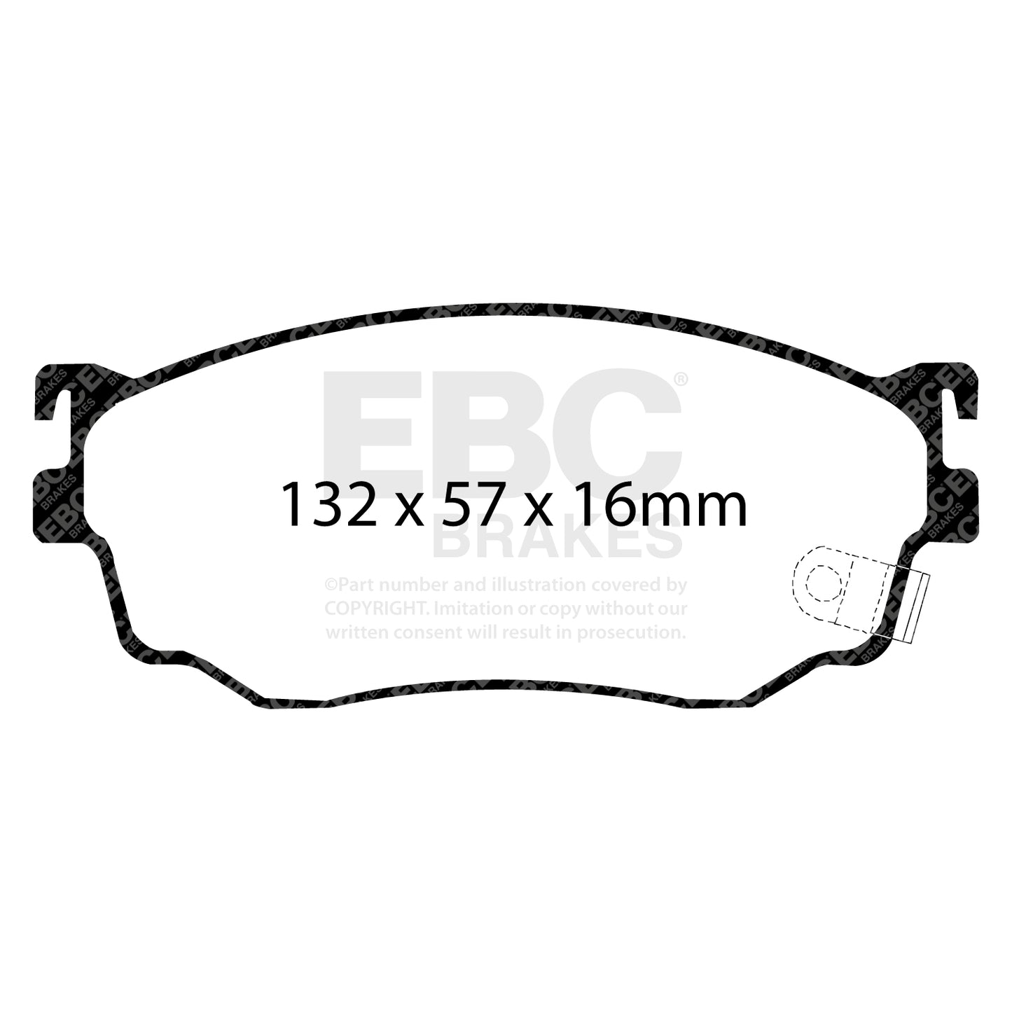 EBC Brakes Pad and Disc Kit (PD11KF415)