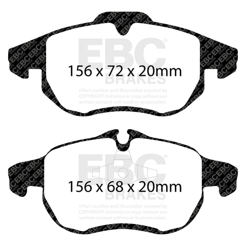 EBC Brakes Pad and Disc Kit (PD05KF418)