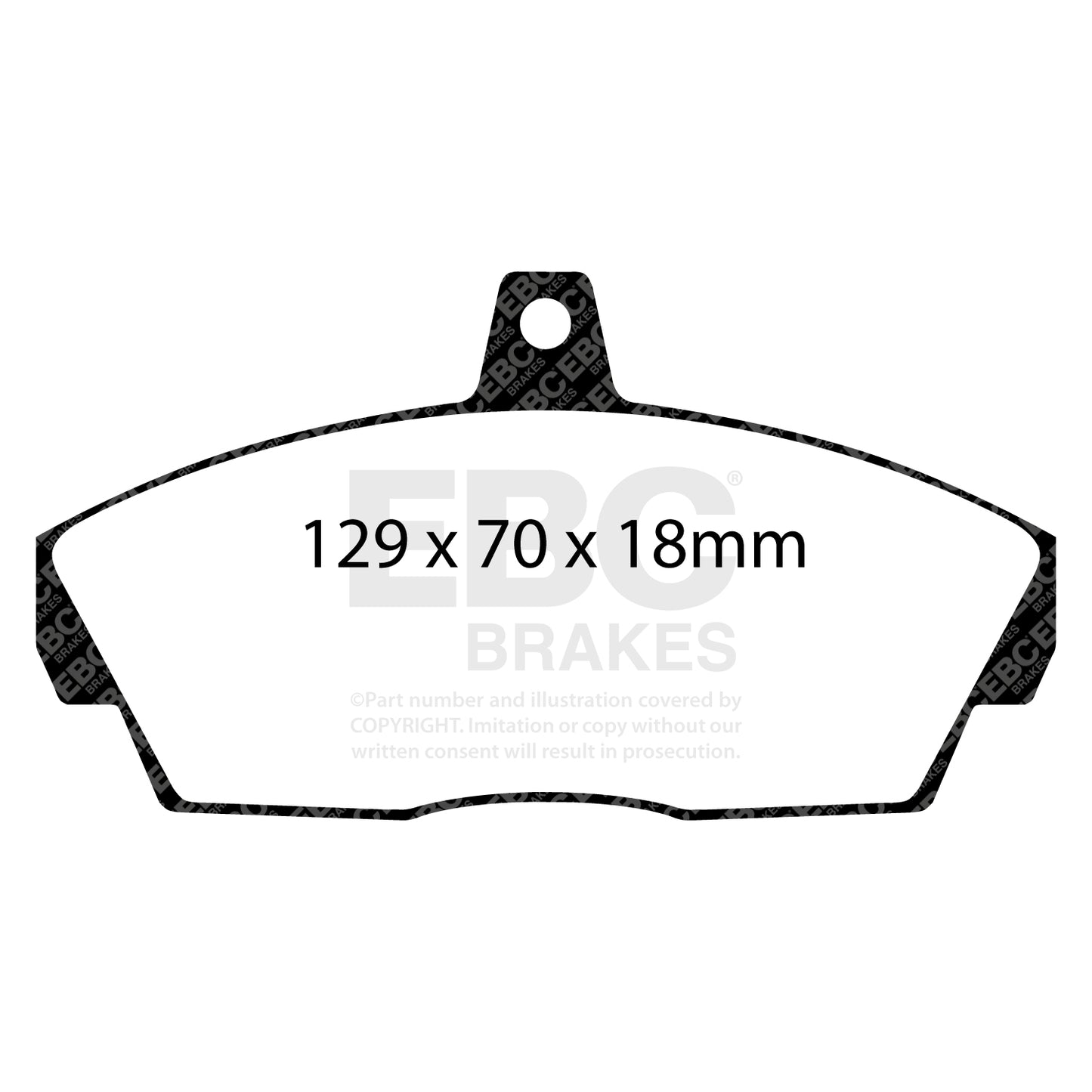 EBC Brakes Pad and Disc Kit (PDKF1070)