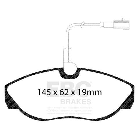 EBC Brakes Pad and Disc Kit (PDKF529)