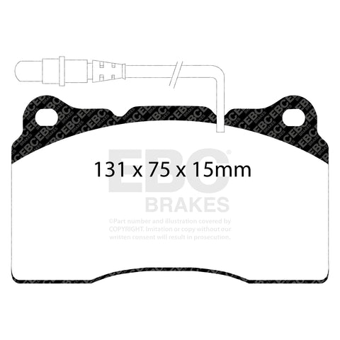 EBC Brakes Pad and Disc Full vehicle Kit (PD40K1533)