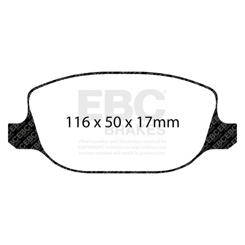 EBC Brakes Pad and Disc Full vehicle Kit (PD40K047)