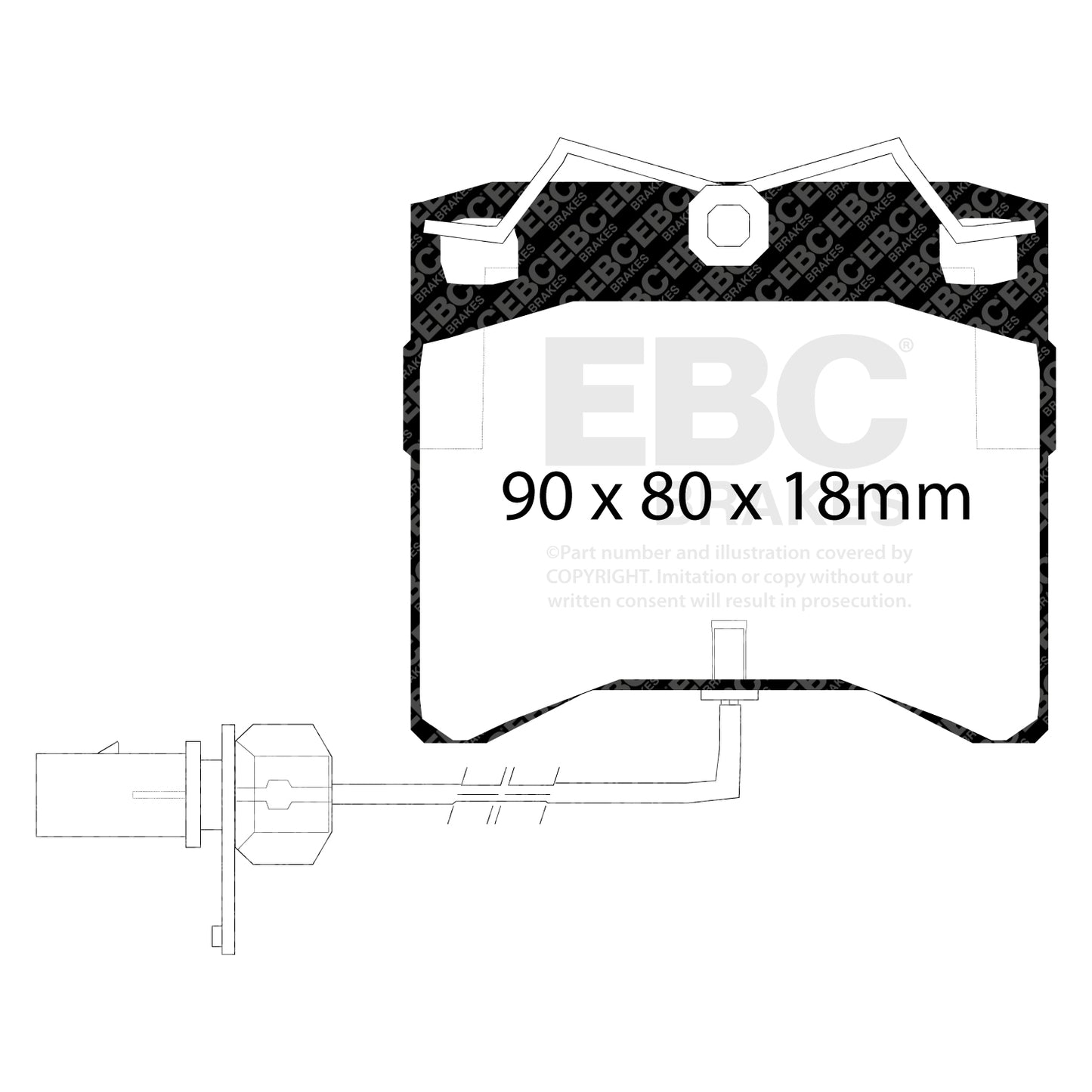 EBC Brakes Pad and Disc Kit (PDKF2075)