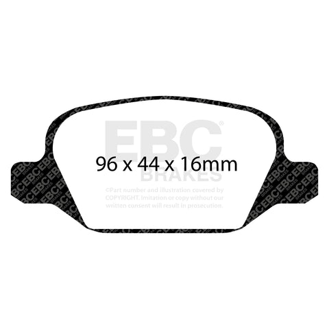 EBC Brakes Pad and Disc Kit (PD03KR011)