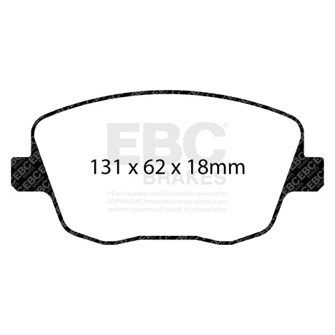 EBC Brakes Pad and Disc Kit (PD11KF431)