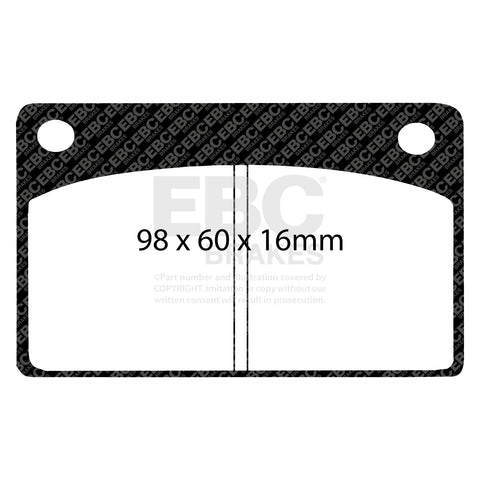 EBC Orangestuff 9000 Series Race Brake Pad Set (DP9143)