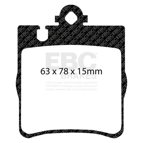 EBC Brakes Pad and Disc Full vehicle Kit (PD40K1252)