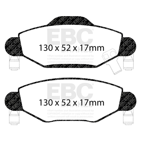 EBC Brakes Pad  and  Disc Kit (PD01KF1630)