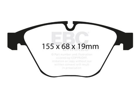 EBC SR21 Racing Brake Pads - (DP81449.19SR21) Front