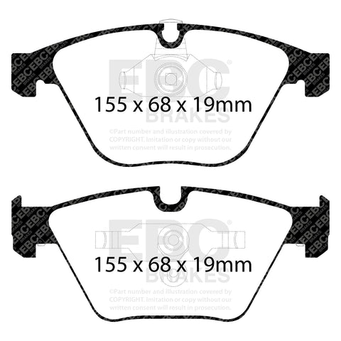 EBC Orangestuff 9000 Series Race Brake Pad Set (DP91449)