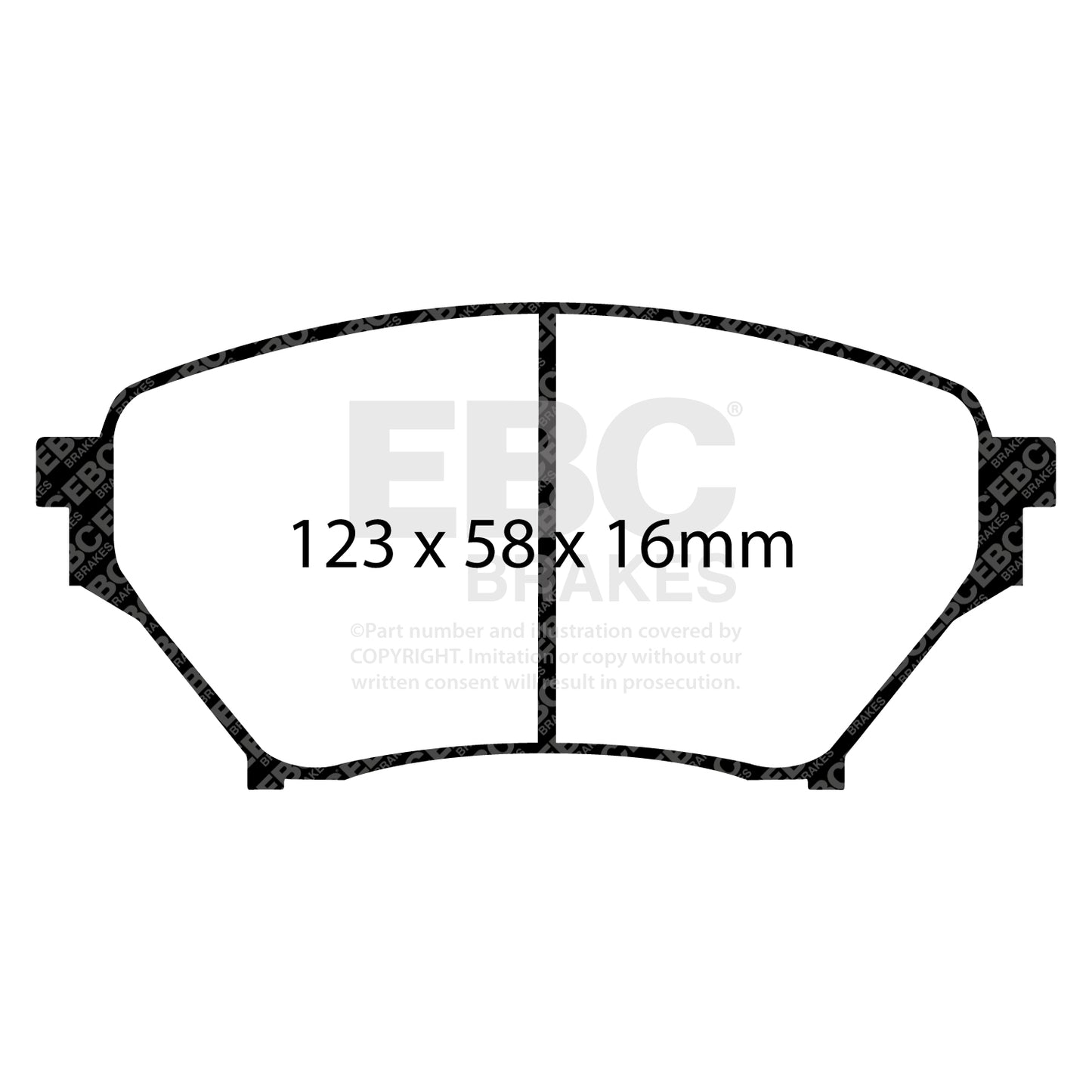 EBC Brakes Pad and Disc Full vehicle Kit (PD40K1134)