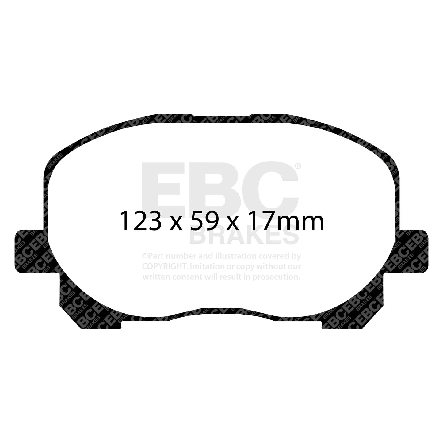 EBC Brakes Pad  and  Disc Kit (PD01KF1444)