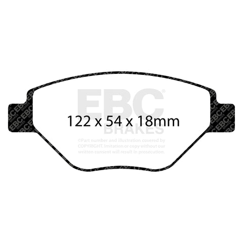 EBC Brakes Pad  and  Disc Kit (PD01KF1289)