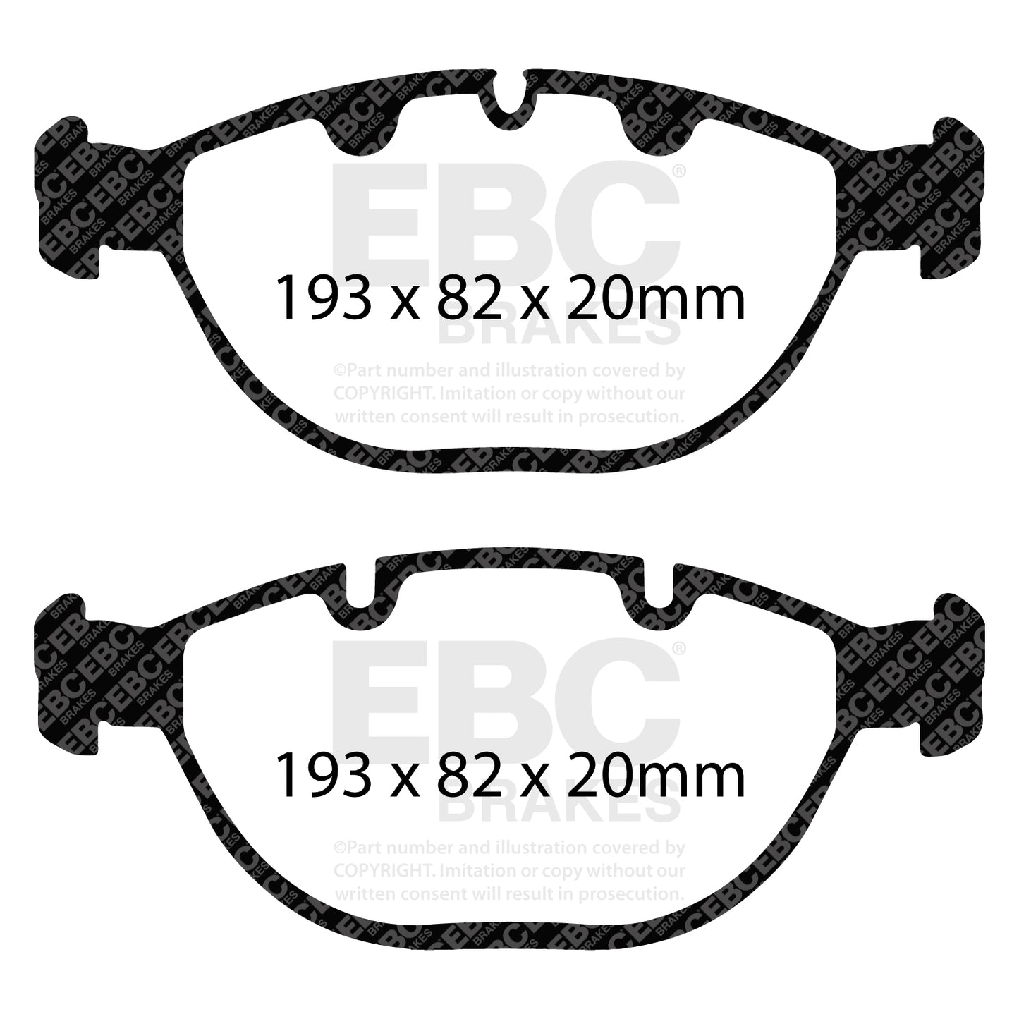 EBC Brakes Pad and Disc Kit (PD03KF255)