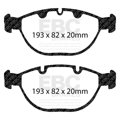 EBC Brakes Pad and Disc Kit (PD03KF255)