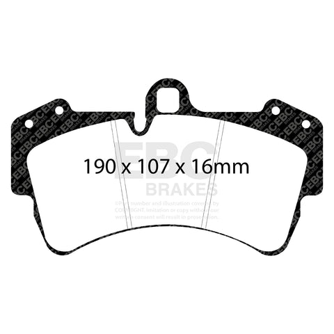 EBC Brakes Pad and Disc Kit (PD08KF073)