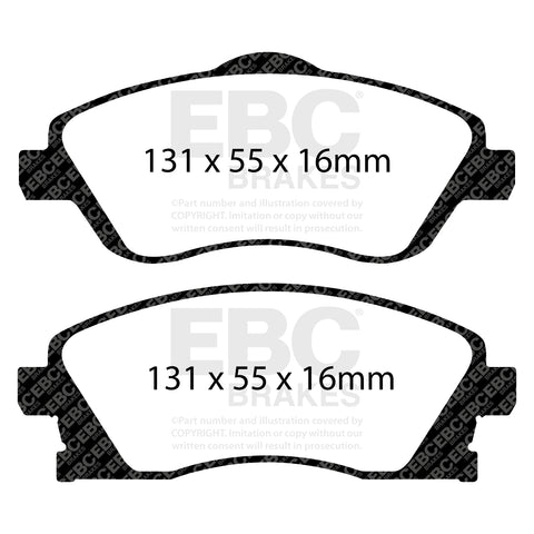 EBC Brakes Pad and Disc Kit (PD13KF735)