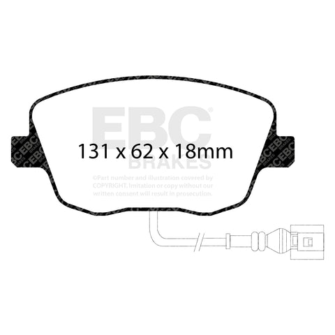EBC Brakes Pad and Disc Kit (PD13KF611)