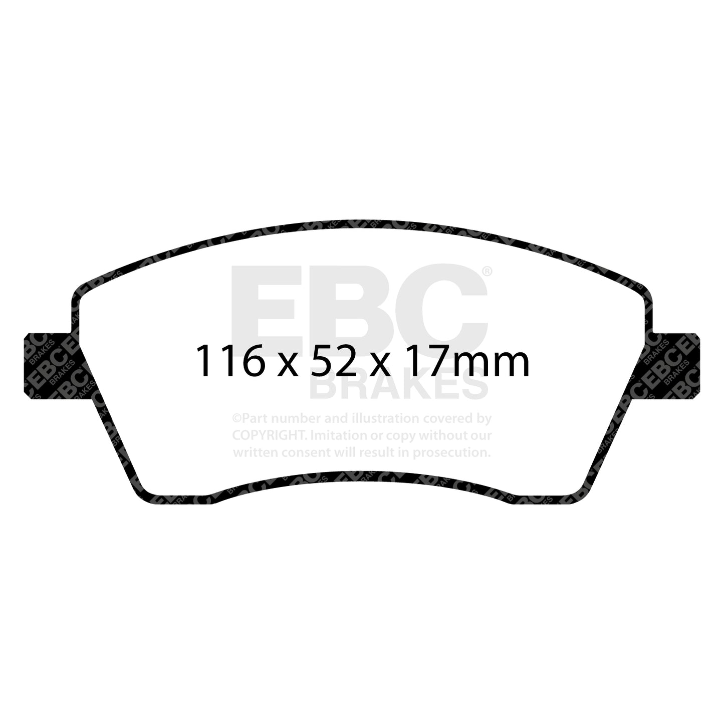 EBC Brakes Pad and Disc Kit (PD13KF738)