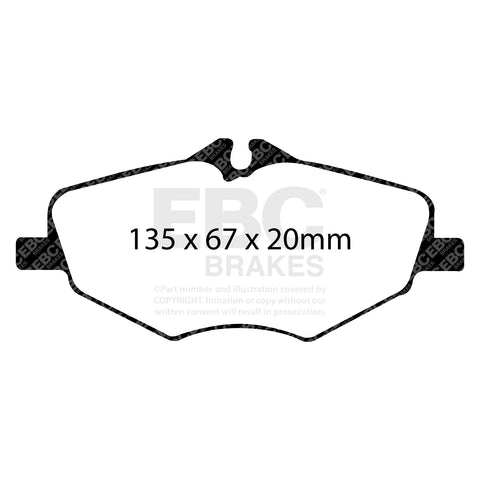 EBC Brakes Pad and Disc Kit (PD13KF462)