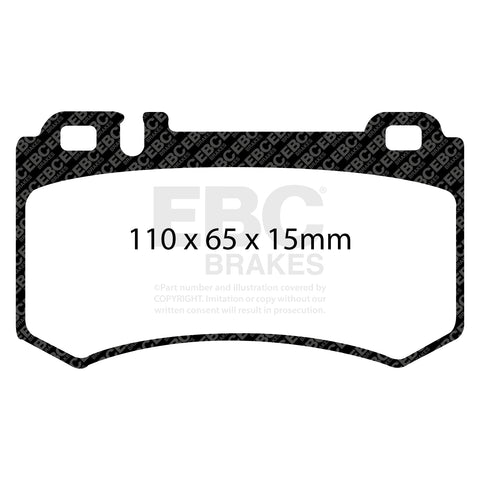 EBC Brakes Pad  and  Disc Kit (PD02KR287)