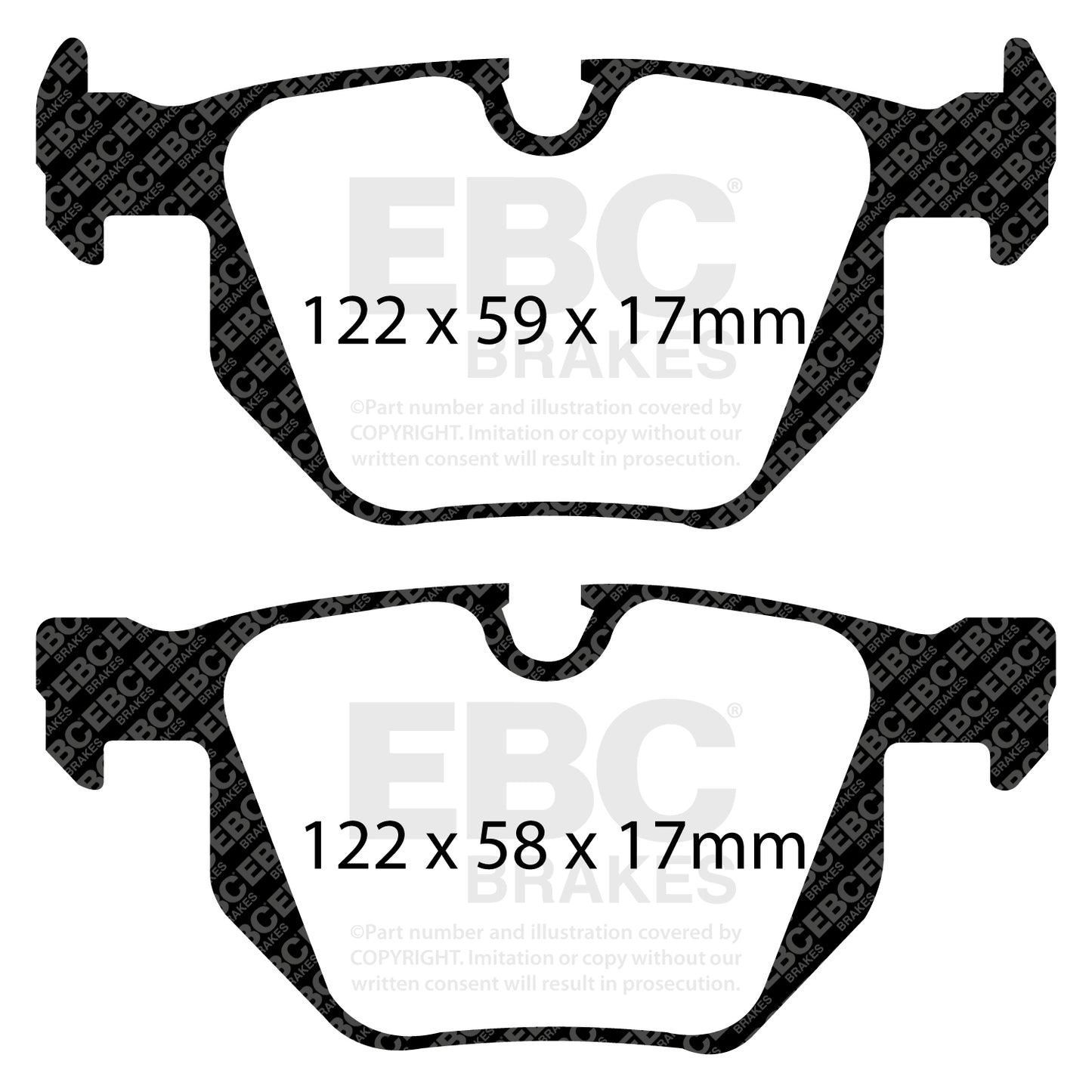 EBC Brakes Pad  and  Disc Kit (PD01KR147)