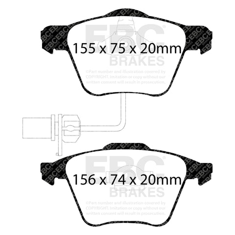 EBC Brakes Pad and Disc Kit (PD15KF487)
