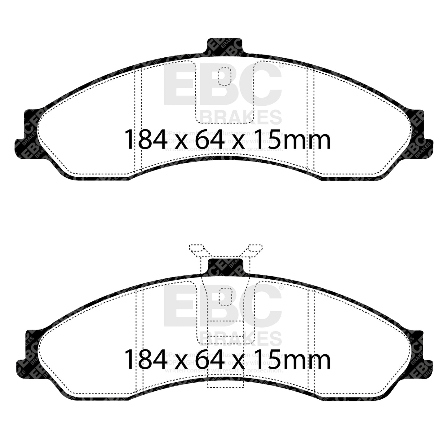 EBC Brakes Pad and Disc Full vehicle Kit (PD40K809)
