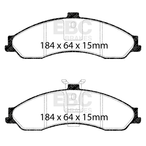 EBC Brakes Pad and Disc Full vehicle Kit (PD40K807)